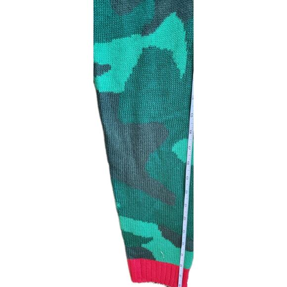 Sweater Mens XXL Ugly Christmas Brewdolph Rudolph Santa Drinking Camo 2XL Blizz - Picture 8 of 9